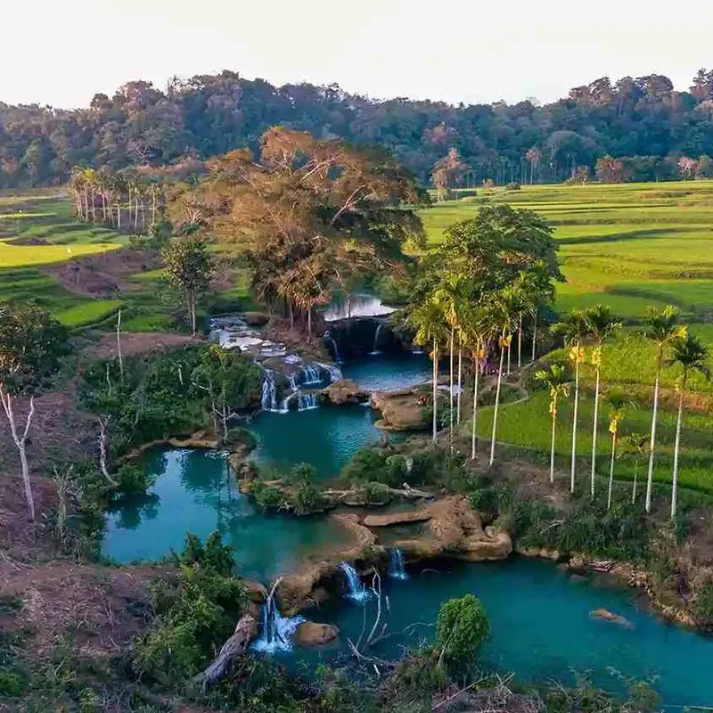 Weekacura Waterfall in Sumba